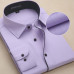 New Mens Dress Shirts Long Sleeve Formal Casual Business Work Camisas Shirts Top