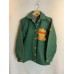 Vintage 60s 70s Independent Ball Club Varsity Jacket Green Womens L/XL Snap Coat