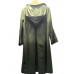 Vintage Hooded Wool Coat/Jacket in Moss Green, Size Small