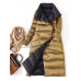 Women Double Down Long Jacket Winter Turtleneck White Duck Down Coat