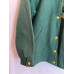 Vintage 60s 70s Independent Ball Club Varsity Jacket Green Womens L/XL Snap Coat