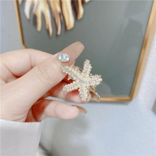 Rhinestone Small Hairpin Bow Hair Claw Pearl Hair Clip Jewelry Accessories