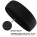 Sports Headband Sweatband Sweat Hair Band Gym Stretch Hair Wrap for Men Women