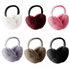 Women Girl's Fluffy Cute Ear Muffs For Winter Faux Fur Thick Warm