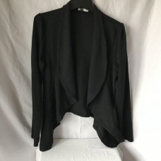 Nwot Black Cute  Blazer Jacket Sz L