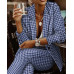 2Pcs Women Business Blazer Suit Jacket Tops Pants Ladies OL Formal Work Coat Set