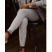 2Pcs Women Business Blazer Suit Jacket Tops Pants Ladies OL Formal Work Coat Set