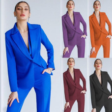 Royal Blue Suits for Women 3 Pieces Business Pantsuits Party Formal Lady Wear