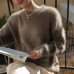 New Autumn/Winter Sweater Velvet Loose Pullover Loose Knitted Sweater