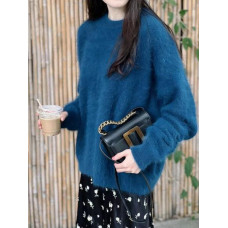 New Autumn/Winter Sweater Velvet Loose Pullover Loose Knitted Sweater