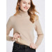 Winter Turtleneck Slim Sweater Womem Warm Thicken Knit Soft Sueter Top